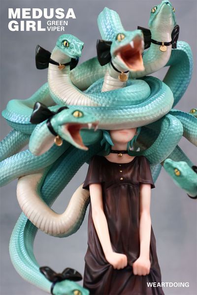 Green Viper - Original Illustration by Yoshioka | WE ART DOING figure