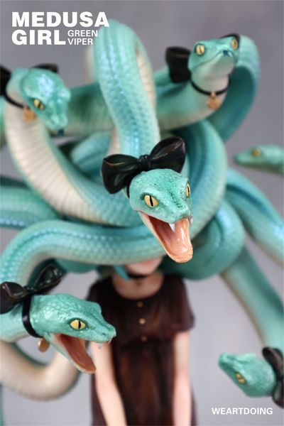 Green Viper - Original Illustration by Yoshioka | WE ART DOING figure