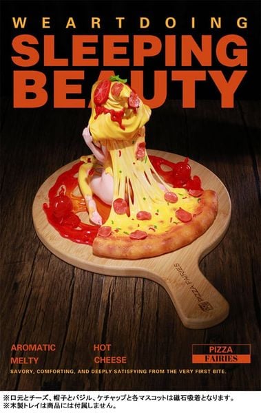 Cheese Supreme - Pizza Fairies | WE ART DOING figure