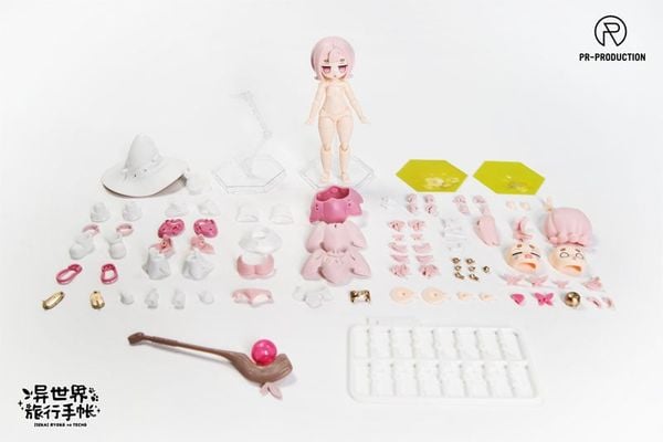 Model Kit 02B Mars Stock Newbie Wizard Sakura Magic Ver. - Isekai Ryoko no Techo | PR-Production