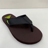  Dép Xỏ Ngón Adidas Logo Neon - Màu Nâu 