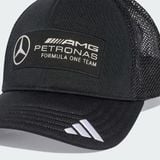 Mũ Lưỡi Trai Adidas Mercedes - AMG PETRONAS FORMULA ONE TEAM TRUCKER - Màu Đen - JX6449 