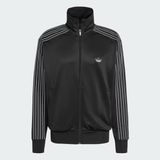  Áo Khoác Adidas Firebird Viền Logo Ba Lá - Màu Đen - IY4887 