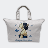  Túi Tote Adidas Flower - Màu Kem - IT7377 