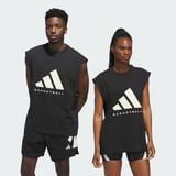  Áo Thun Tank Top Adidas Bóng Rổ Không Tay Unisex - Màu Đen - JX5586 