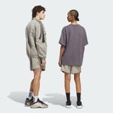  Quần Short Adidas Dệt Thoi Basketball Unisex - Màu Xám - JC7842 