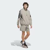  Quần Short Adidas Dệt Thoi Basketball Unisex - Màu Xám - JC7842 