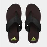  Dép Xỏ Ngón Adidas Logo Neon - Màu Nâu 