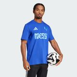  Áo Thun Bóng Đá Adidas Graphic Messi Kèm Tên Và Số - Màu Xanh Da Trời - JJ1419 