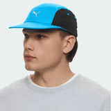  Mũ Chạy Bộ Puma Essentials Running 5 Panel Cap OSFA - Màu Xanh Da Trời - 02616806 