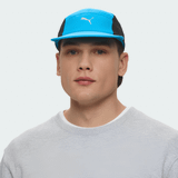  Mũ Chạy Bộ Puma Essentials Running 5 Panel Cap OSFA - Màu Xanh Da Trời - 02616806 