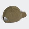  Mũ Lưỡi Trai Adidas Cotton Twill 3 Gạch - Màu Xanh Lá - II3511 