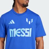  Áo Thun Bóng Đá Adidas Graphic Messi Kèm Tên Và Số - Màu Xanh Da Trời - JJ1419 