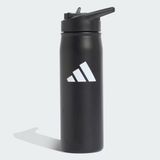  Bình Nước Adidas Kim Loại 600 ML Có Ống Hút - Màu Đen - KC6409 