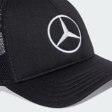  Mũ Lưỡi Trai Adidas Mercedes - AMG PETRONAS FORMULA ONE TEAM TRUCKER - Màu Đen - JX1418 
