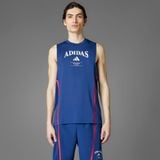  Áo Tank Top Adidas Legacy Thiết Kế Dành Riêng Cho Tập Huyện - Màu Xanh Da Trời - JI6354 