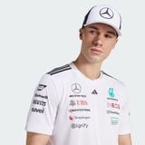  Mũ Lưỡi Trai Adidas Mercedes - AMG PETRONAS FORMULA ONE TEAM TRUCKER - Màu Trắng - KA8015 