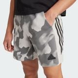  Quần Short Adidas Phủ Họa Tiết 3 Sọc Future Icons - Màu Xám - IW6081 