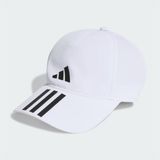  Mũ Bóng Chày Adidas Tập Luyện 3 Sọc AEROREADY - Màu Trắng - HT2043 