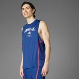  Áo Tank Top Adidas Legacy Thiết Kế Dành Riêng Cho Tập Huyện - Màu Xanh Da Trời - JI6354 