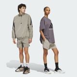  Quần Short Adidas Dệt Thoi Basketball Unisex - Màu Xám - JC7842 