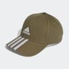  Mũ Lưỡi Trai Adidas Cotton Twill 3 Gạch - Màu Xanh Lá - II3511 