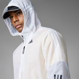  Áo Khoác 3 Sọc Own The Run - Màu Trắng - IQ3845 