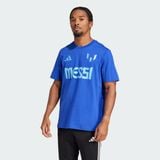  Áo Thun Bóng Đá Adidas Graphic Messi Kèm Tên Và Số - Màu Xanh Da Trời - JJ1419 