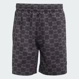  Quần Short Adidas Lưới Dáng Chuẩn Hoạ Tiết Monogram - Màu Đen - JY2986 