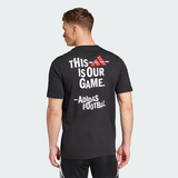  Áo Thun Adidas Graphic Bóng Đá - Màu Đen 
