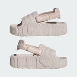  Dép Quai Ngang Adidas Adilette 22 XLG - Màu Xám 