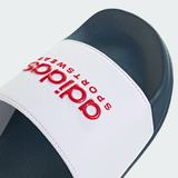  Dép Quai Ngang Adidas Adilette - Màu Trắng 