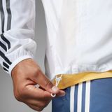  Áo Khoác 3 Sọc Own The Run - Màu Trắng - IQ3845 