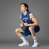  Áo Tank Top Adidas Legacy Thiết Kế Dành Riêng Cho Tập Huyện - Màu Xanh Da Trời - JI6354 
