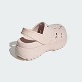  Dép Đế Cao Adidas Adilette - Màu Kem 