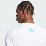  Áo Thun Adidas Mercedes AMG Petronas Formula One Team DNA Graphic - Màu Trắng - JV5456 