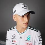  Mũ Lưỡi Trai Adidas MERCEDES - AMG Petronas Formula One Team Driver - Trắng - JW6270 
