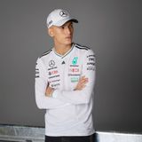  Mũ Lưỡi Trai Adidas MERCEDES - AMG Petronas Formula One Team Driver - Trắng - JW6270 