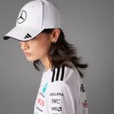  Mũ Lưỡi Trai Adidas MERCEDES - AMG Petronas Formula One Team Driver - Trắng - JW6270 