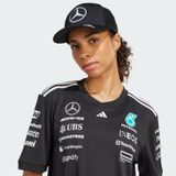  Mũ Lưỡi Trai Adidas Mercedes - AMG PETRONAS FORMULA ONE TEAM TRUCKER - Màu Đen - JX1418 