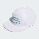  Mũ Lưỡi Trai Adidas Golf EQT 7 Múi - Màu Trắng 