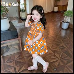 Đầm hoa dễ thương cho bé gái DGB292413