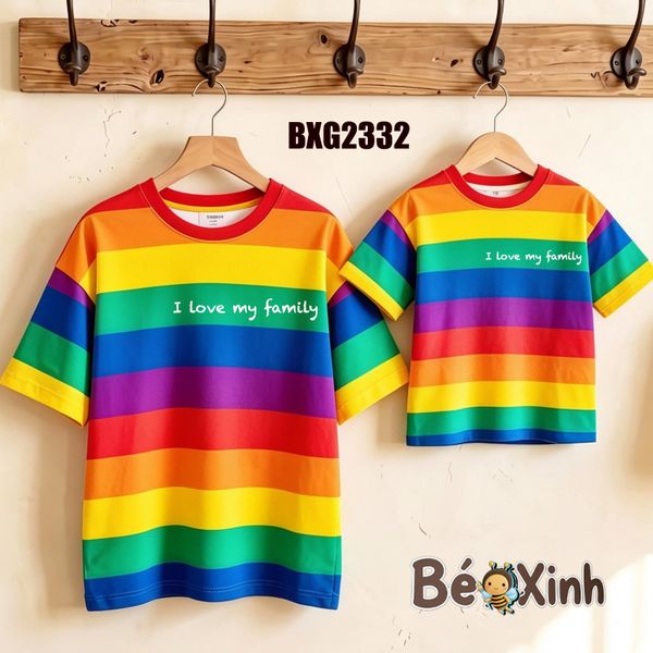 BST Áo ĐỒNG PHỤC GIA ĐÌNH Bé Trai, Bé Gái 