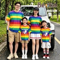 BST Áo ĐỒNG PHỤC GIA ĐÌNH Bé Trai, Bé Gái 