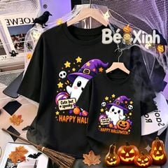 BST Áo Gia Đình Halloween nhà Bé Xinh cho bé trai, bé gái, bố mẹ mùa Halloween BXG2587