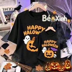BST Áo Gia Đình Halloween nhà Bé Xinh cho bé trai, bé gái, bố mẹ mùa Halloween BXG2587