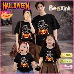 BST Áo Gia Đình Halloween nhà Bé Xinh cho bé trai, bé gái, bố mẹ mùa Halloween BXG2587