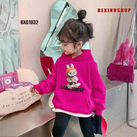 Áo hoodie Labubu dễ thương cho bé trai & bé gái BXG1032