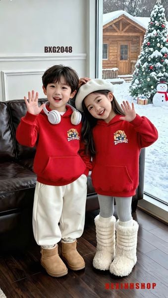 Áo Hoodie Hoạt Hình Zootopia Dễ Thương Cho Bé Trai & Bé Gái Mùa Thu Đông BXG2048