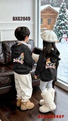 Áo Hoodie Hoạt Hình Zootopia Dễ Thương Cho Bé Trai & Bé Gái Mùa Thu Đông BXG2048